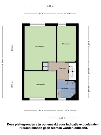 Floorplan - Oostzeestraat 35, 8303 VD Emmeloord